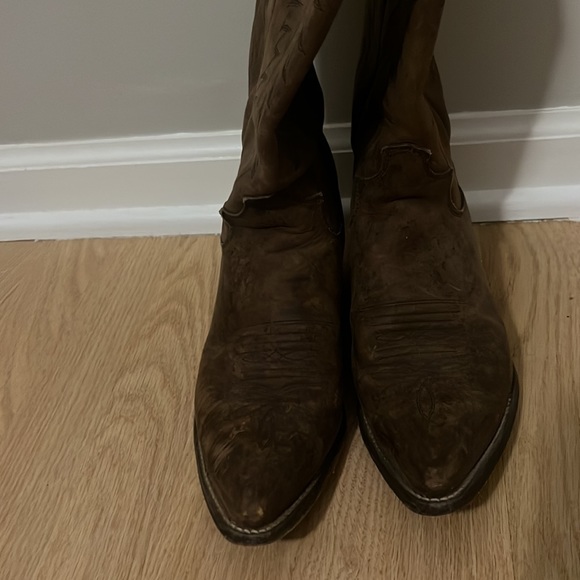 Justin leather women’s cowgirl boots - Picture 4 of 7